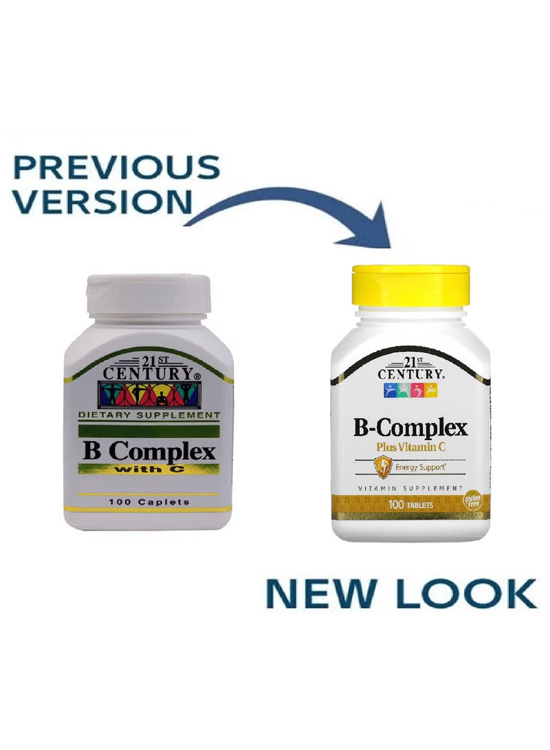 21st Century B Complex With C 100 Caplets - Image 1